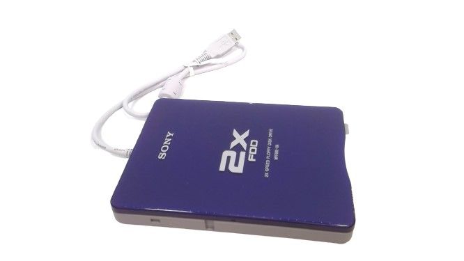 Sony USB Floppy Disk Drive 2X Speed FDD Compact