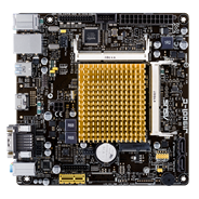 Материнська плата ASUS з вбудованим процесором Intel Celeron® J1900, портами HDMI та USB 3.0