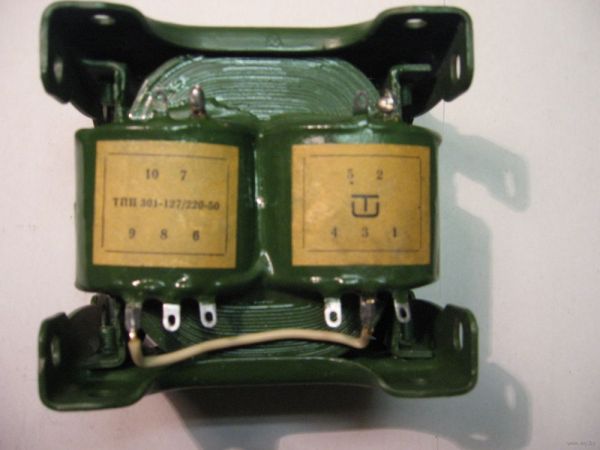 Трансформатор мережевий ТПП 301-127/220-50